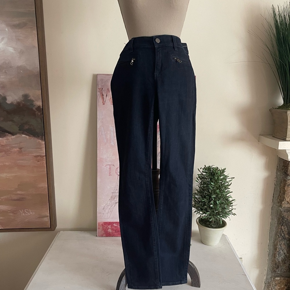 Ann Taylor Dark Blue Skinny Jeans